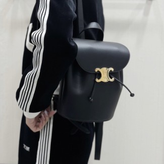 셀린느 백팩 보니 스무스 카프스킨 블랙