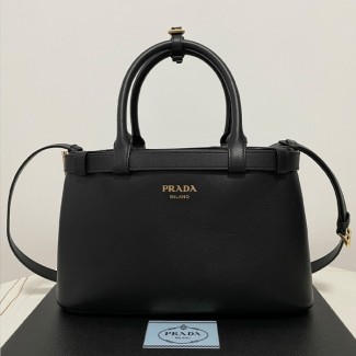 프라다 더블 벨트 스몰 토트숄더백 1BA418