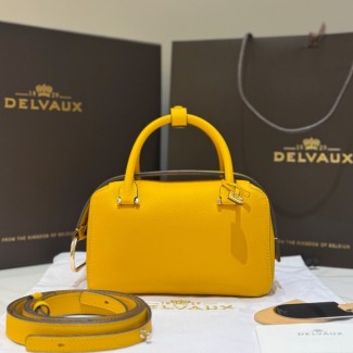DELVAUX 델보 쏘쿨 미니 쿨박스 나노 옐로우