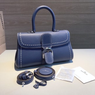 델보 브리앙 이스트웨스트 카프스킨 블루