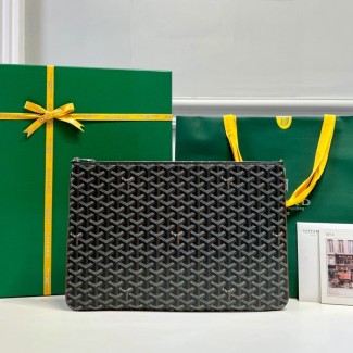 고야드 세나 클러치 GM 블랙탄