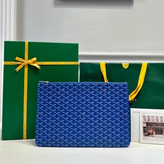 고야드 세나 클러치 GM 블루