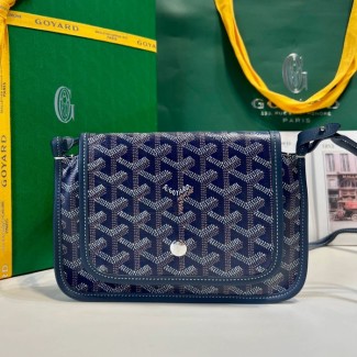 고야드 플뤼메 월렛 미니 크로스백 네이비