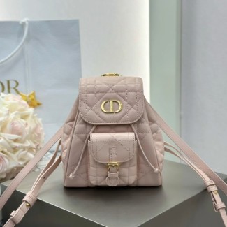 디올 카로 백팩 핑크 스몰