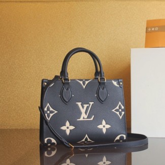 루이비통 온더고PM 블랙/베이지