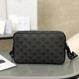 셀린느 여성 크로스백 트리오페 미디엄 메신저백 197202