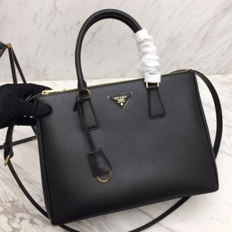프라다 갤러리아 사피아노 더블지퍼 토트백 1BA274