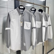 톰브라운 펀믹스 암밴드 셔츠