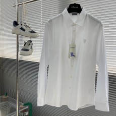 버버리 뉴 자수 스몰로고 셔츠