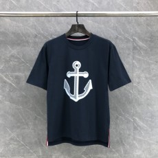 톰브라운 앵커 프린팅 반팔 티셔츠 네이비