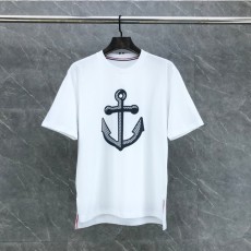 톰브라운 앵커 프린팅 반팔 티셔츠 화이트