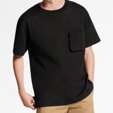 루이비통 모노그램 3D 포켓 반팔티 블랙