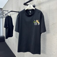 로에베 로버니 로고 티셔츠 x Suna Fujita 블랙