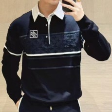 루이비통 X 타일러 로고 폴로 긴팔 티셔츠