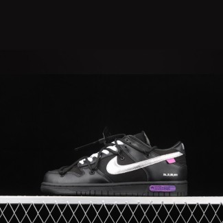 나이키 x 오프화이트 덩크 로우 더 50 블랙