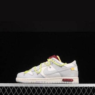 나이키 x 오프화이트 덩크 로우 더 50 형광
