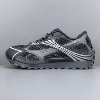 보테가베네타 오르빗 나일론 로우탑 스니커즈 블랙