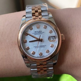 A+공장 롤렉스 데이저스트 31mm 자개 10P 다이얼 스무스 베젤 로즈골드 콤비 278241