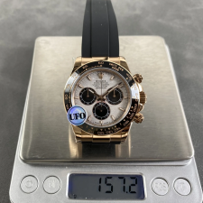 UFO공장 롤렉스 데이토나 메테오 다이얼 로즈골드 금통 러버밴드 40mm 126515